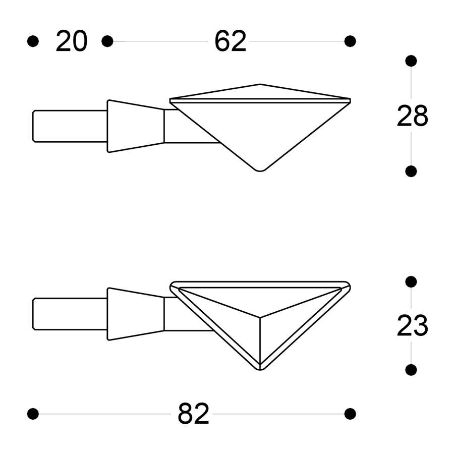 intermitentes z-led barracuda